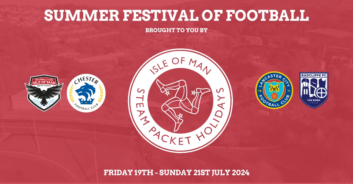 Isle of Man Steam Packet Company announced as title sponsor of FC Isle of Man’s Summer Festival of Football