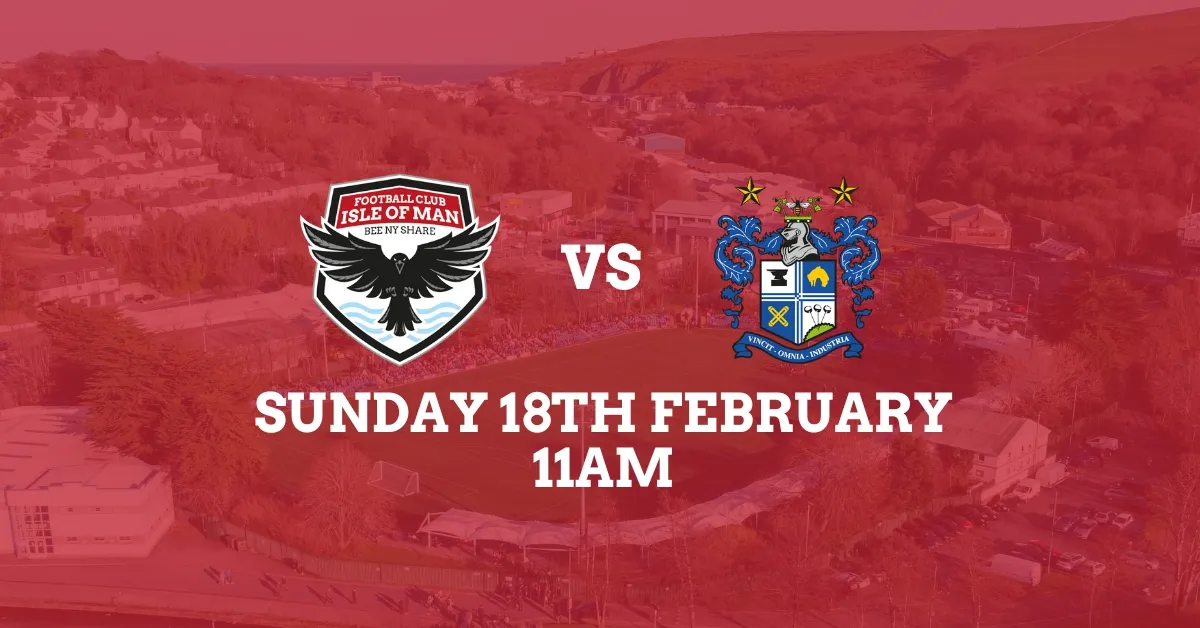 FIXTURE CONFIRMATION: FC Isle of Man vs Bury FC