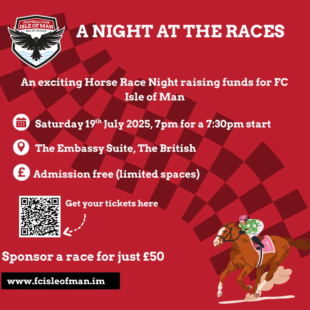 Now Free Admission – FC IOM Race Night