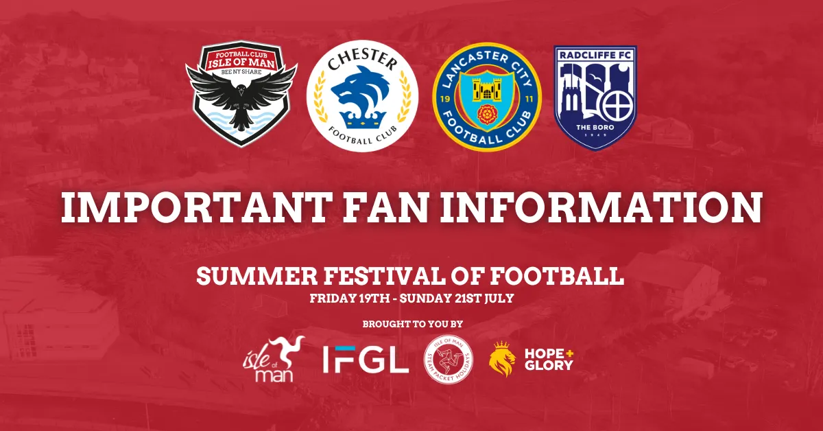 IMPORTANT FAN INFORMATION