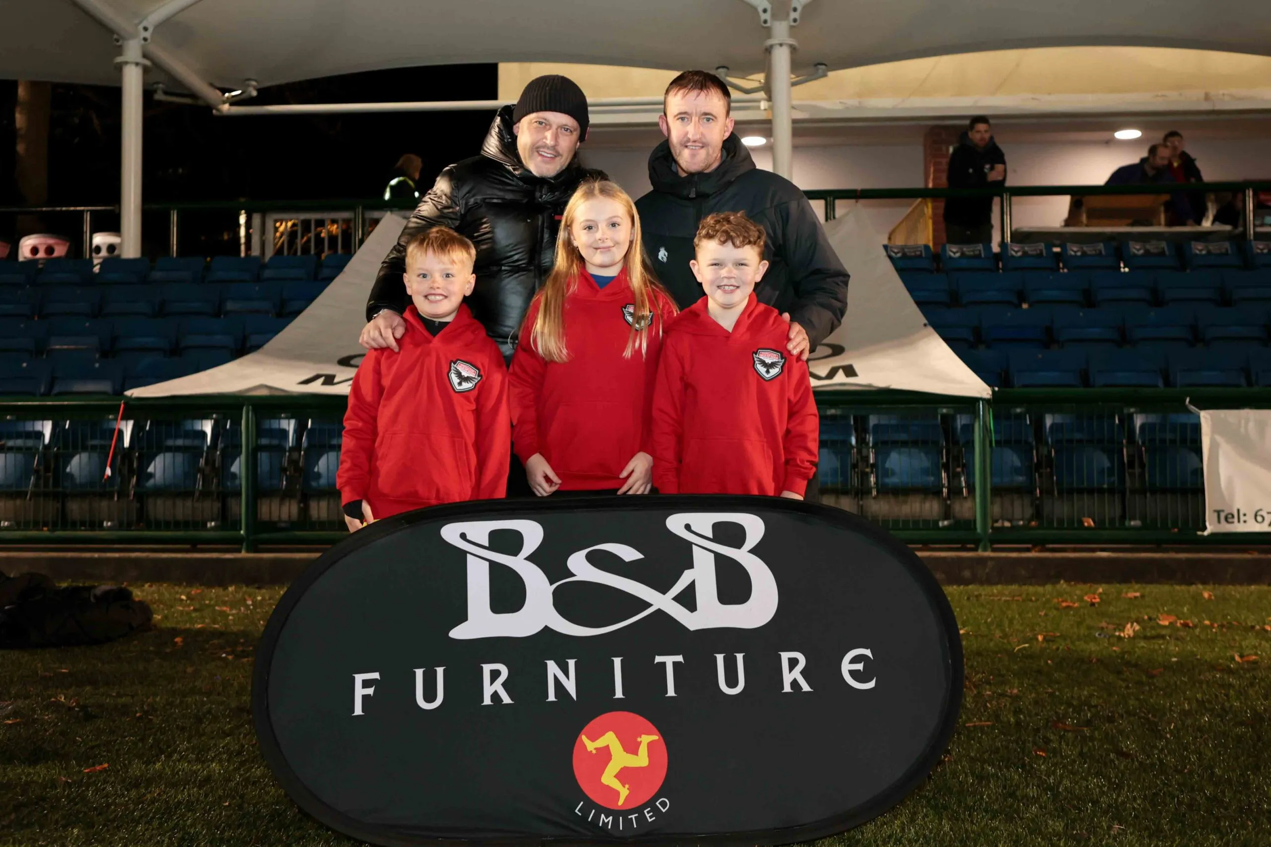 B&B Furniture become FC Isle of Man Pitch Sponsor