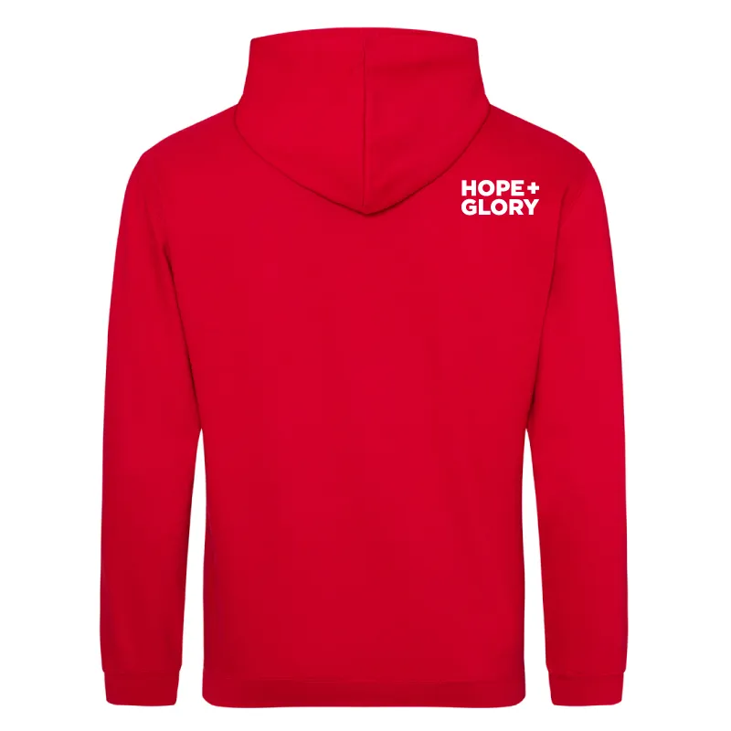 FCIOM Red Hoodie Ladies