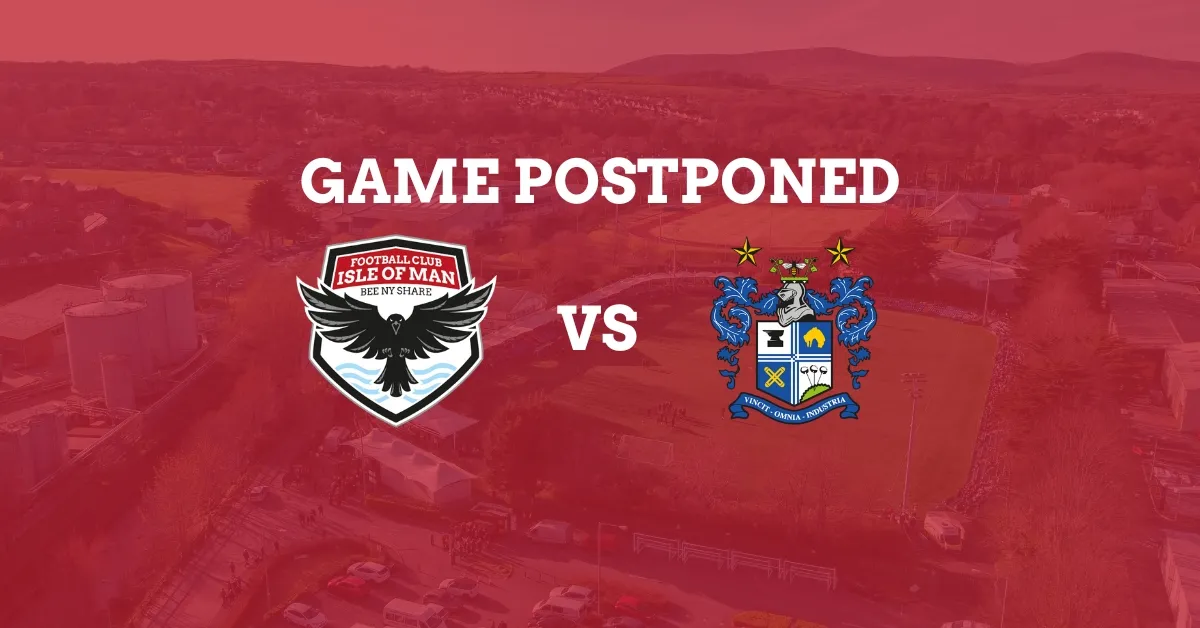UPDATE: FC Isle of Man vs Bury FC