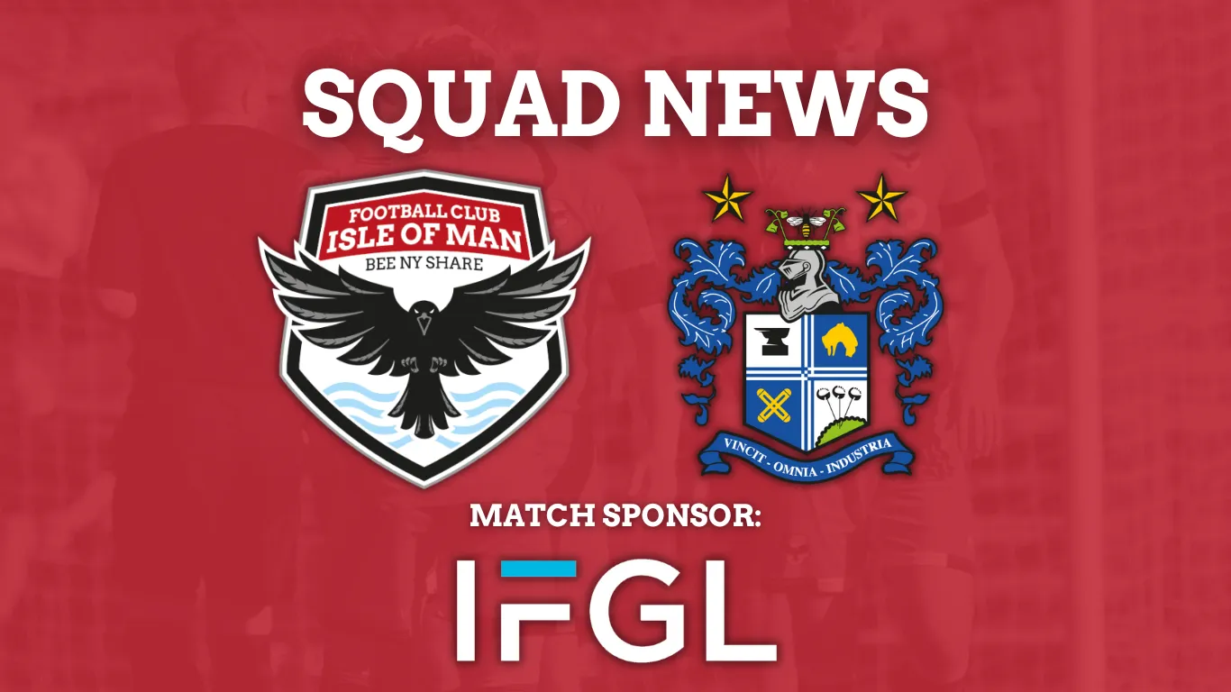 Squad News: Bury FC (H)
