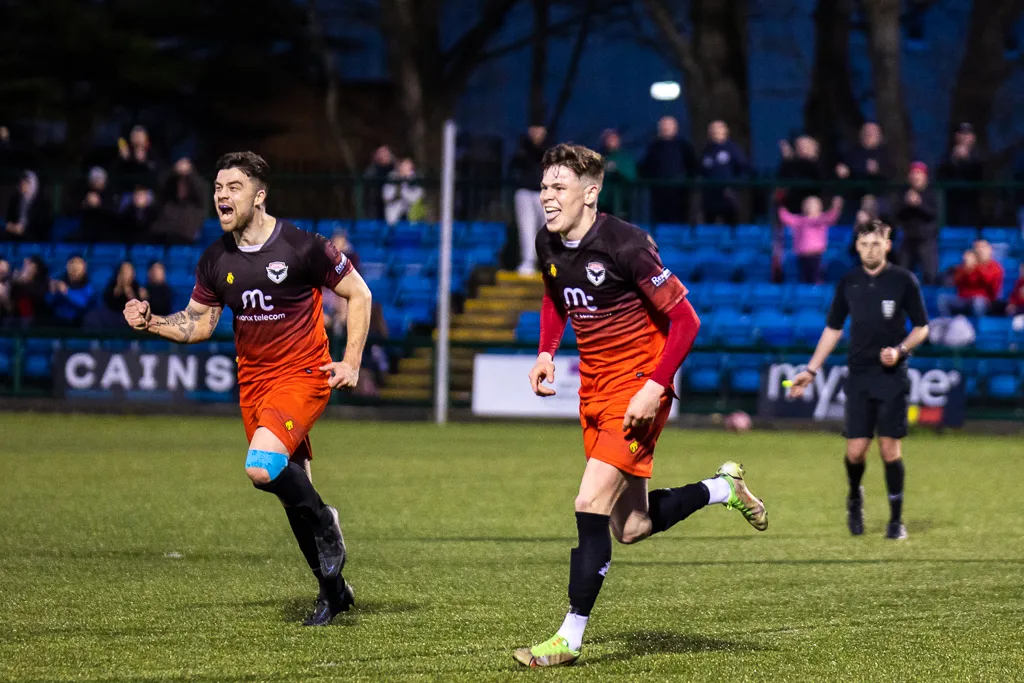 Charlie Higgins scores winner for FC Isle of Man vs Avro FC